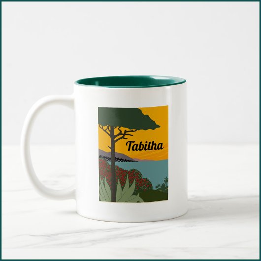 Tasse 2 Couleurs Riviera italienne tropicale