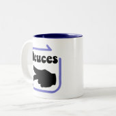 Tasse 2 Couleurs Riyah-Li conçoit des deux (Devant gauche)