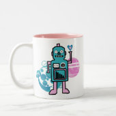 Tasse 2 Couleurs Riyah-Li conçoit le robot (Gauche)