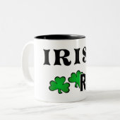 Tasse 2 Couleurs RN irlandais (Devant gauche)