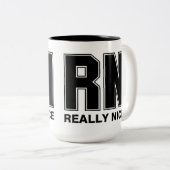 Tasse 2 Couleurs RN Vraiment Nice (Devant droit)