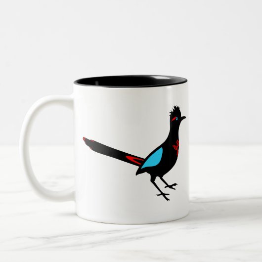 Tasse 2 Couleurs Roadrunner (Gauche)