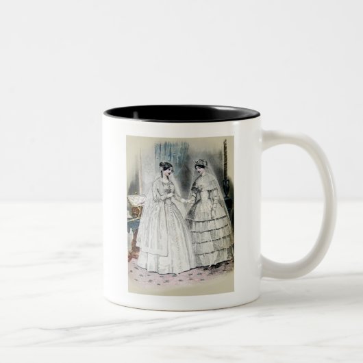Tasse 2 Couleurs Robe de mariée Vintage Bride (Droit)