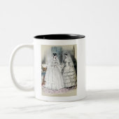 Tasse 2 Couleurs Robe de mariée Vintage Bride (Gauche)