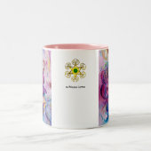 TASSE 2 COULEURS ROBE ROSE MUSICALE (Centre)