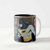 Tasse 2 Couleurs Robin And Batman Handshake (Devant droit)