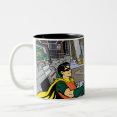 Tasse 2 Couleurs Robin And Batman Handshake (Gauche)