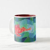 Tasse 2 Couleurs Robin de mer (Devant gauche)
