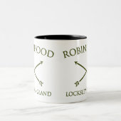 Tasse 2 Couleurs Robin Hood de locksley (Centre)