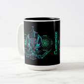 Tasse 2 Couleurs Robo Skull (Devant gauche)