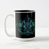 Tasse 2 Couleurs Robo Skull (Gauche)