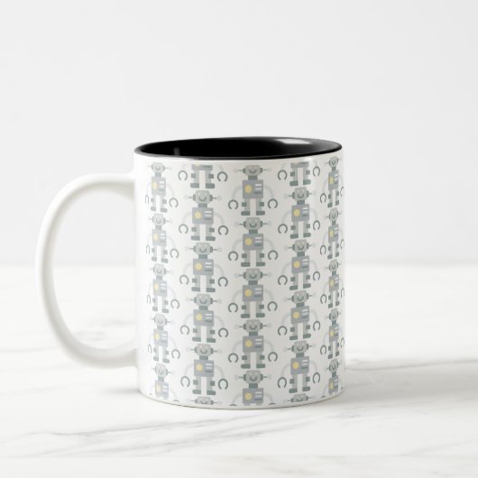 Tasse 2 Couleurs robot (Gauche)