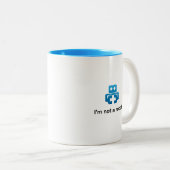 Tasse 2 Couleurs Robot-A (Devant droit)