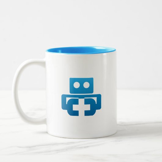 Tasse 2 Couleurs Robot-A (Gauche)