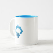 Tasse 2 Couleurs Robot-B (Devant gauche)