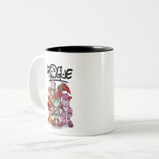 Tasse 2 Couleurs Robot Rogue (Devant gauche)