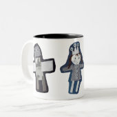 Tasse 2 Couleurs ROBOTS jaisal, maddy, Stella (Devant gauche)