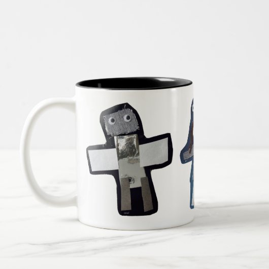 Tasse 2 Couleurs ROBOTS jaisal, maddy, Stella (Gauche)
