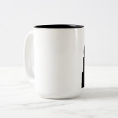 TASSE 2 COULEURS ROC DESSUS ! (Devant gauche)