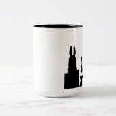 TASSE 2 COULEURS ROC DESSUS ! (Centre)