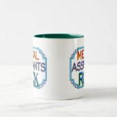 Tasse 2 Couleurs Roche d'aides médicaux (Centre)
