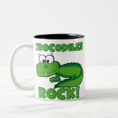 Tasse 2 Couleurs Roche de crocodiles (Gauche)