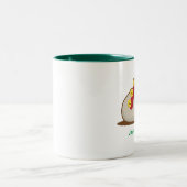 Tasse 2 Couleurs Roche de Jingle Bell (Centre)