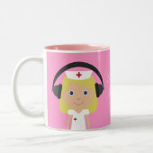 Tasse 2 Couleurs Roche d'infirmières ! (Gauche)