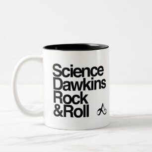 Tasse 2 Couleurs Roche et petit pain de Dawkins de la Science