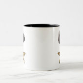 Tasse 2 Couleurs Roche + Image d'étoile (Centre)