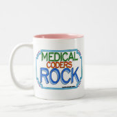Tasse 2 Couleurs Roche Médicale de codeurs (Gauche)