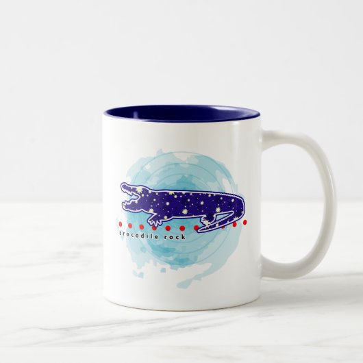 Tasse 2 Couleurs Rocher de crocodile (Droit)