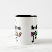 Tasse 2 Couleurs Roches de l'Indiana (Centre)