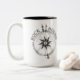 Tasse 2 Couleurs Rock Hound : Collecteur Rock Certifié