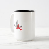 Tasse 2 Couleurs Rock 'n' roll (Devant gauche)
