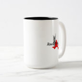 Tasse 2 Couleurs Rock 'n' roll (Devant droit)