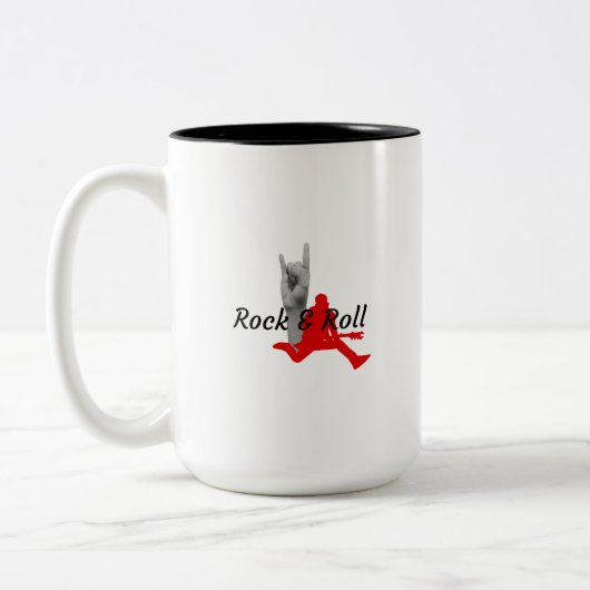 Tasse 2 Couleurs Rock 'n' roll (Gauche)