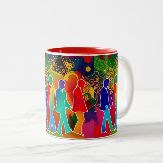 Tasse 2 Couleurs Rock Stars (Devant droit)