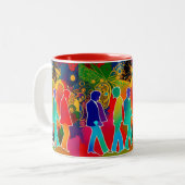 Tasse 2 Couleurs Rock Stars (Devant gauche)