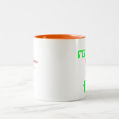 Tasse 2 Couleurs Rocket Fuel Mother's Day Gift (Centre)