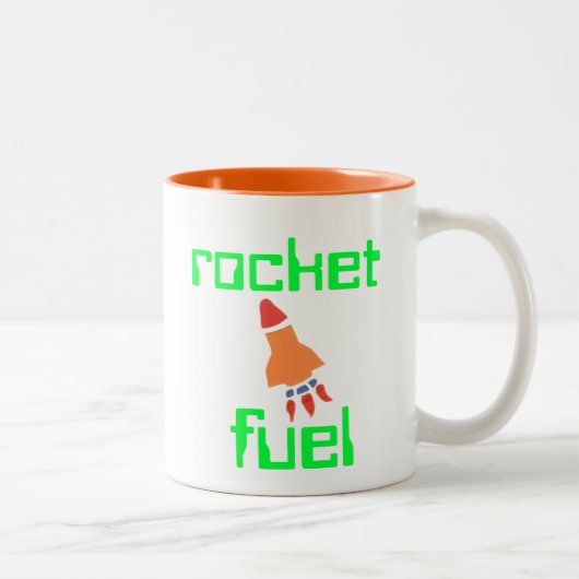 Tasse 2 Couleurs Rocket Fuel Mother's Day Gift (Droit)
