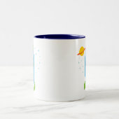 Tasse 2 Couleurs Rocket Retro (Centre)