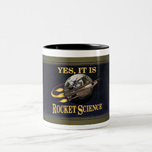 Tasse 2 Couleurs RocketScienceMug