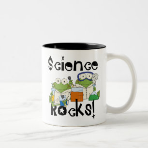 Tasse 2 Couleurs Rocks de la science des grenouilles