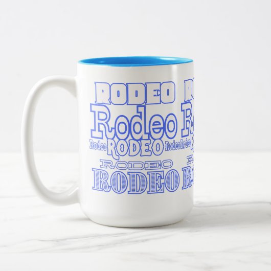 Tasse 2 Couleurs Rodeo Lover Sip dans le style (Gauche)