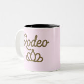 Tasse 2 Couleurs Rodeo Queen Country Western Tiara Crown (Devant gauche)