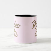 Tasse 2 Couleurs Rodeo Queen Country Western Tiara Crown (Centre)