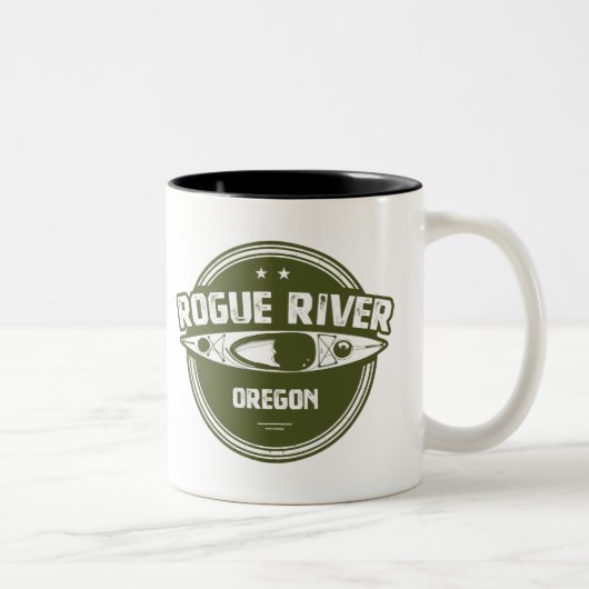 Tasse 2 Couleurs Rogue River, Oregon (Droit)