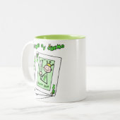 Tasse 2 Couleurs Roi de chimio (Devant gauche)