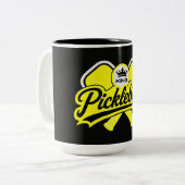 Tasse 2 Couleurs Roi de Pickleball Champion (Devant gauche)